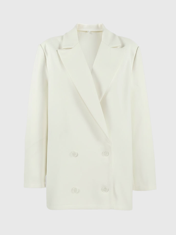 Double-Breasted Wool Blazer