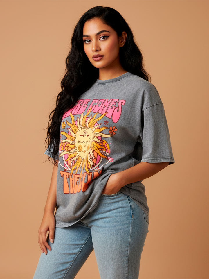 Sun-Kissed Cotton Tee