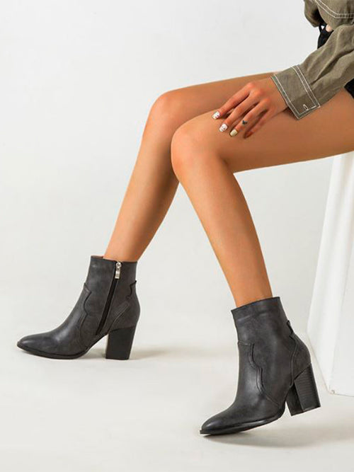Cashmere Ankle Boots