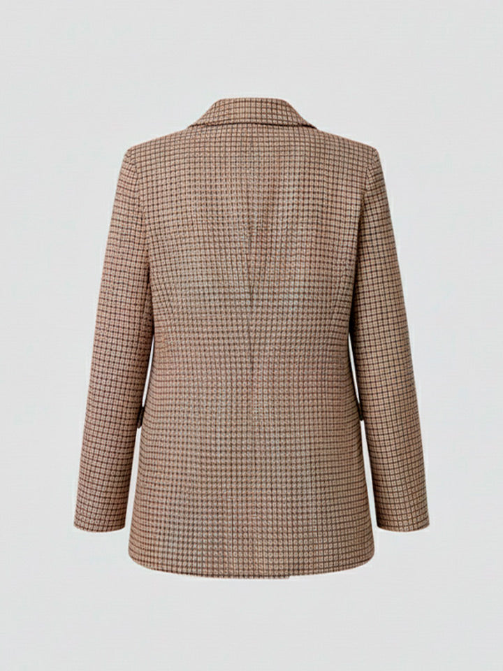 Houndstooth Slim Fit Blazer