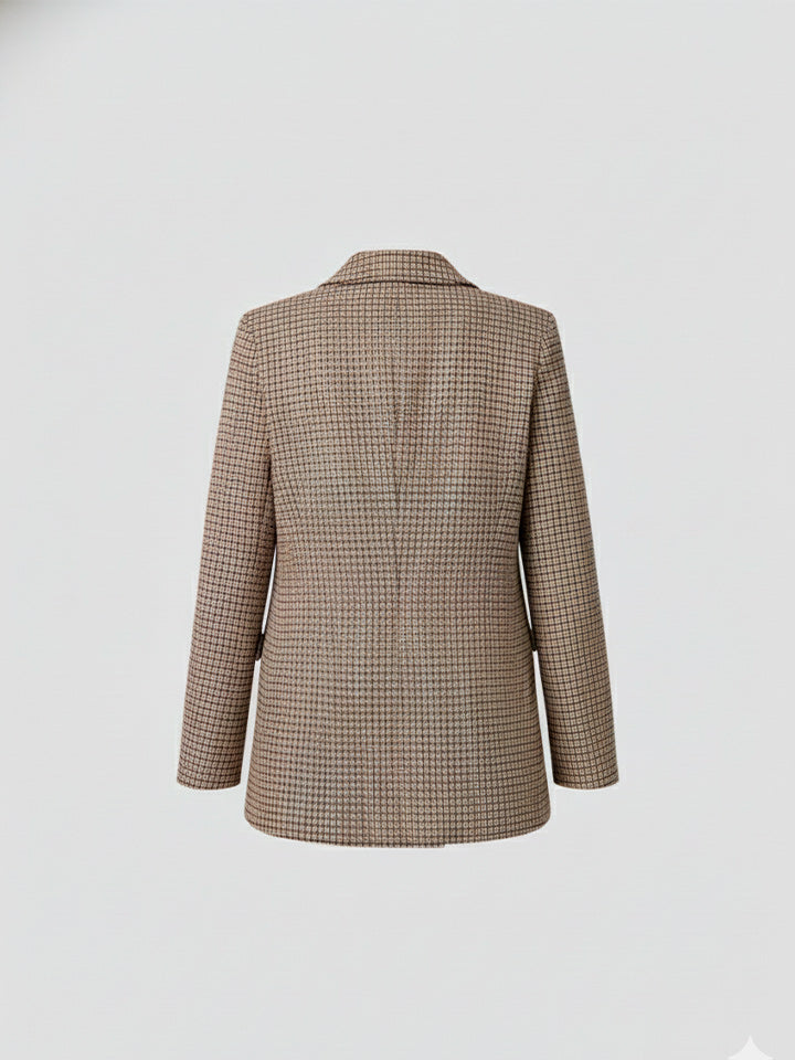 Houndstooth Slim Fit Blazer