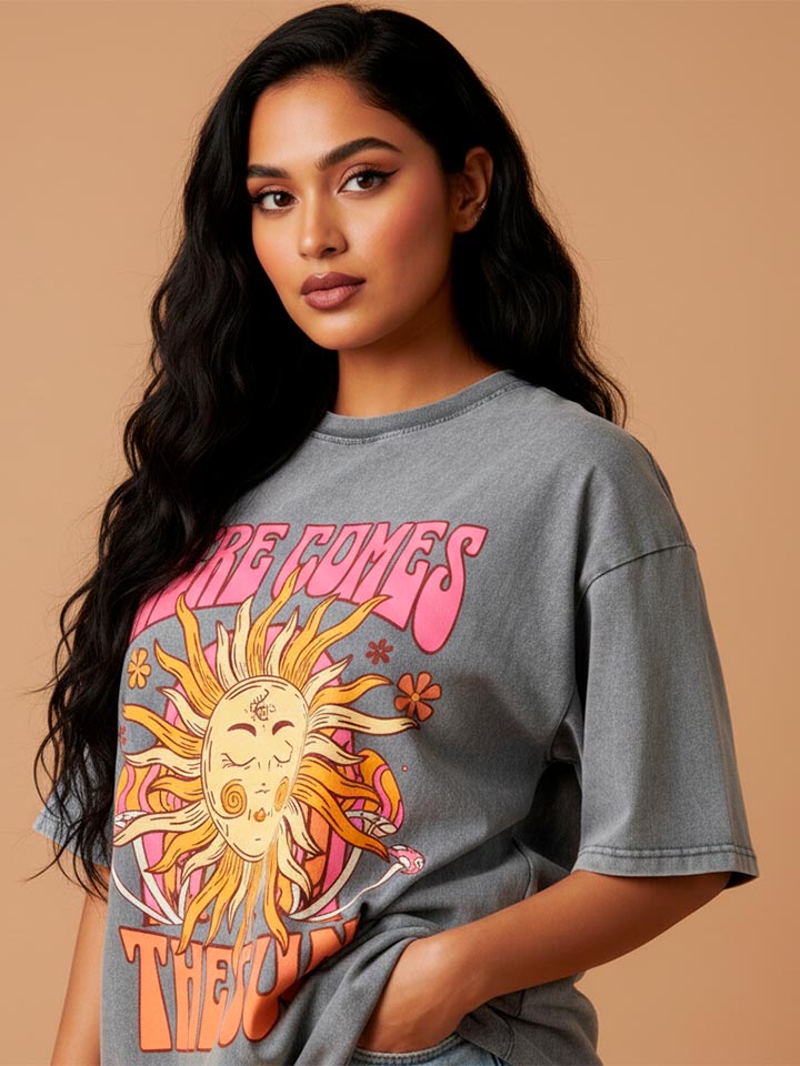 Sun-Kissed Cotton Tee