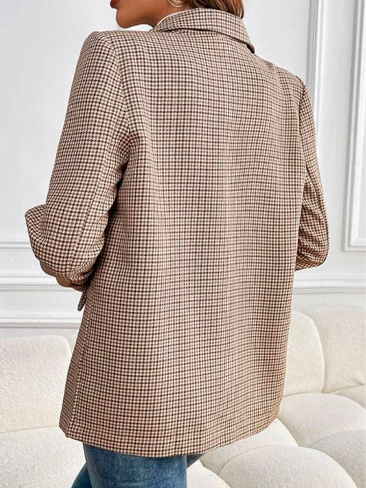 Houndstooth Slim Fit Blazer