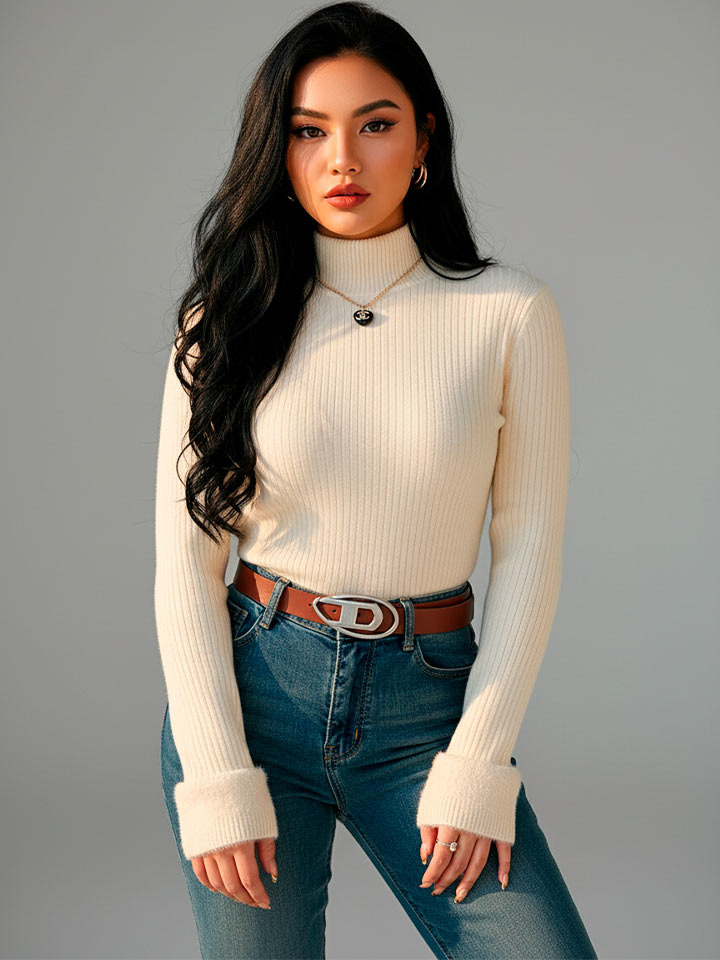 The Retro Thermal Turtleneck