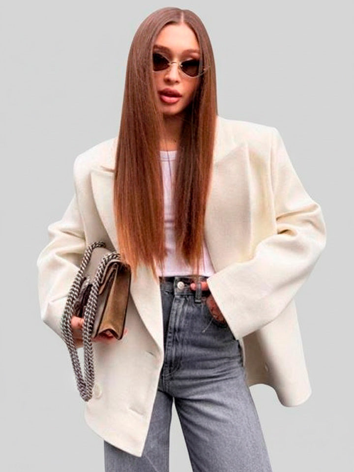 Double-Breasted Wool Blazer