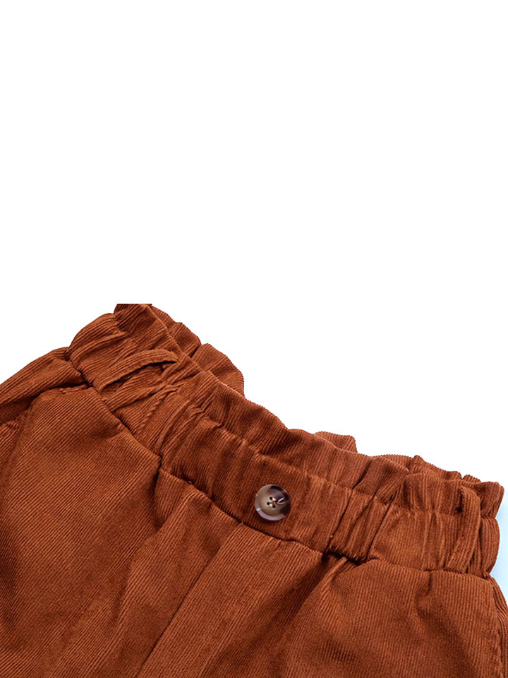 Patchwork Straight-Leg Trousers