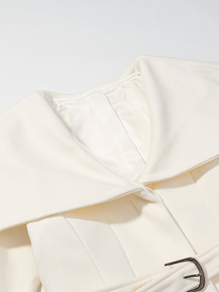 Classic Single-Breasted Trench Coat