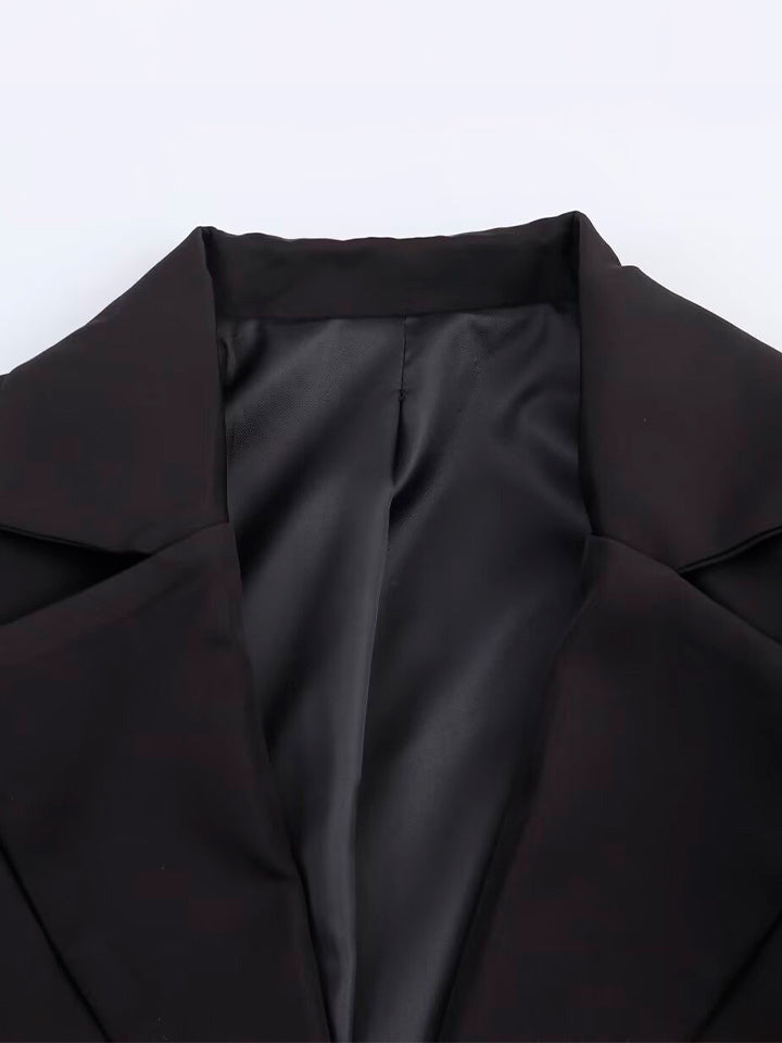 Splicing Long Fur Coat