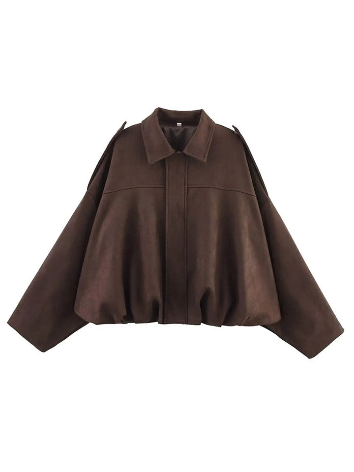 Vintage Oversized Bomber Jacket