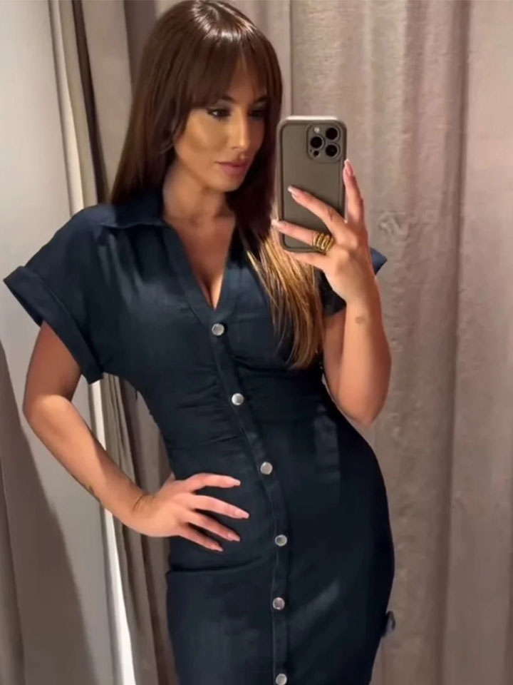 Spring Heritage Denim Dress