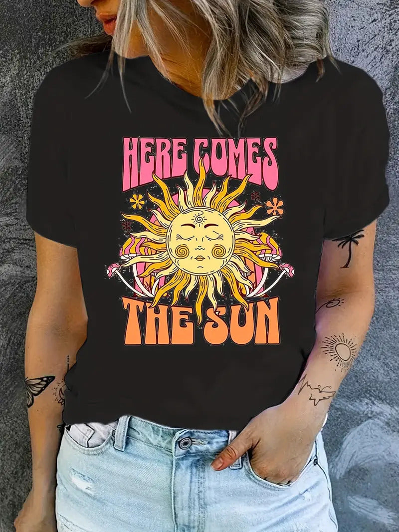 Sun-Kissed Cotton Tee