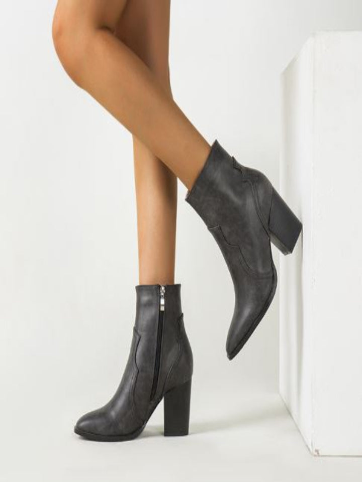 Cashmere Ankle Boots
