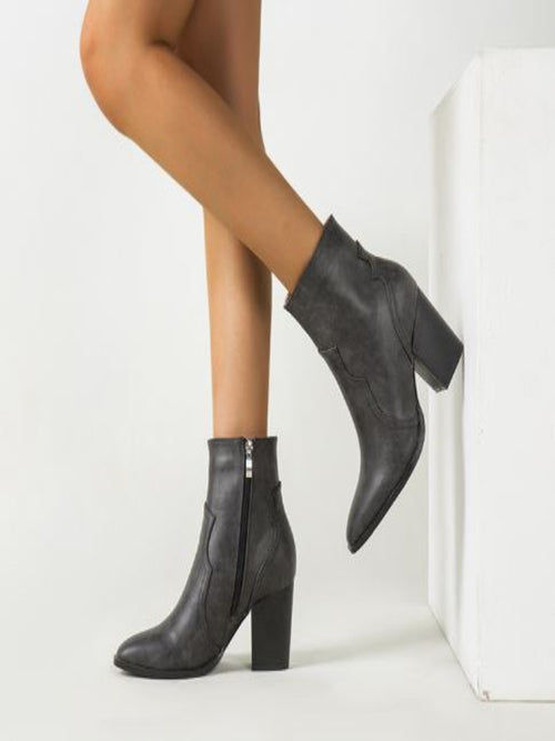 Cashmere Ankle Boots