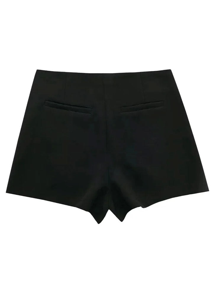 MUJER Asymmetric Mini Skirt
