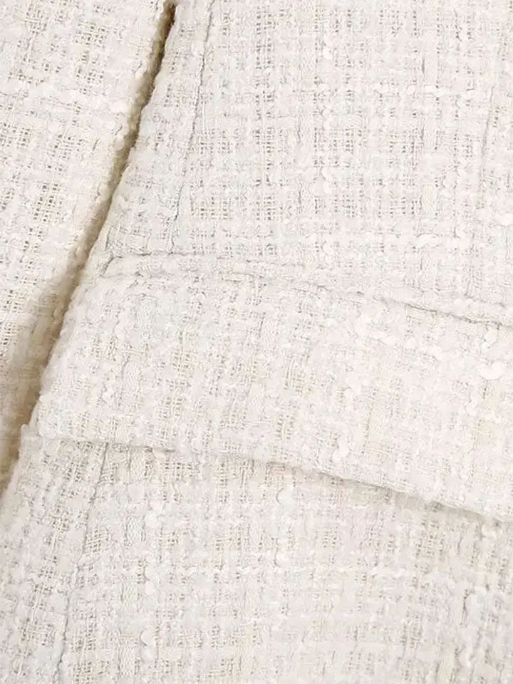 Heritage Tweed Double Breasted Blazer
